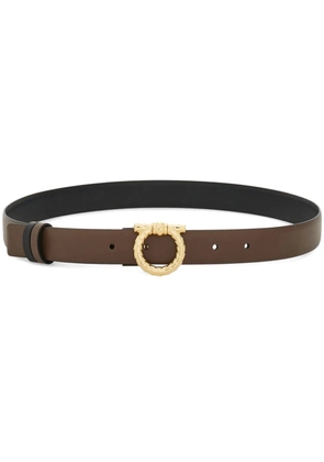 Ferragamo Gancini reversible belt - Brown