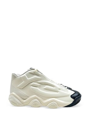 Y-3 leather sneakers - Neutrals