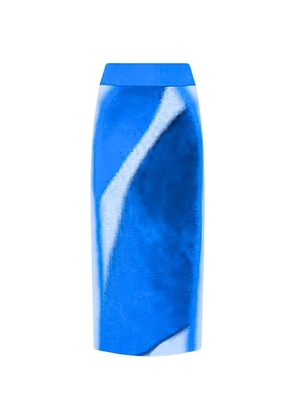 PH5 elastic-waistband midi skirt - Blue