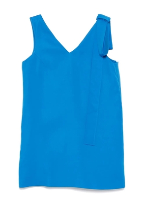 Dice Kayek asymmetric sleeveless dress - Blue