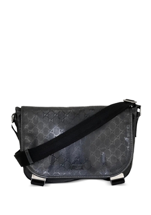 Gucci Pre-Owned GG Supreme messenger bag - Black