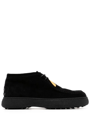 Tod's ankle leather boots - Black