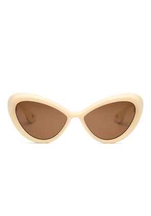 Jean Paul Gaultier Parisian cat-eye sunglasses - Neutrals