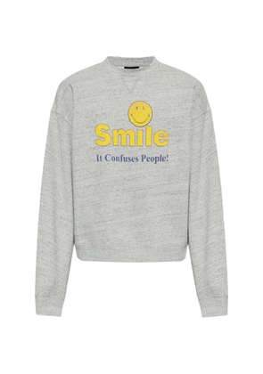 DSQUARED2 smile-print sweatshirt - Grey