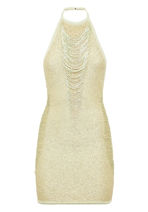 Philipp Plein sequin-embellished mini dress - Pink