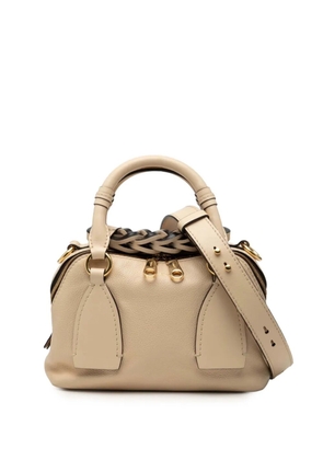 Chloé Pre-Owned 2020 Small Leather Daria satchel - Brown