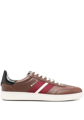 Bally stripe-detail sneakers - Brown