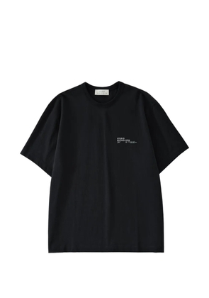 Studio Nicholson Module printed T-shirt - Black