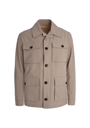 Pal Zileri buttoned pocket field jacket - Neutrals
