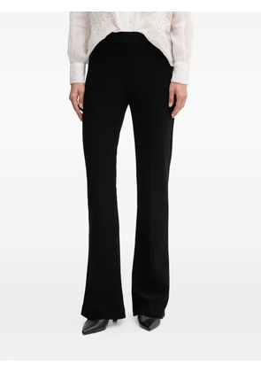 Joseph Ribkoff elasticated-waist flared trousers - Black