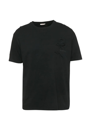 Valentino Pre-Owned Artistic floral t-shirt - Black