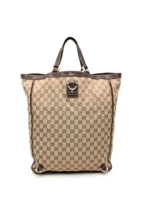 Gucci Pre-Owned 2000-2015 GG Canvas Abbey D Ring tote bag - Brown