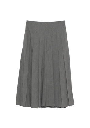 LESS A-line midi skirt - Grey