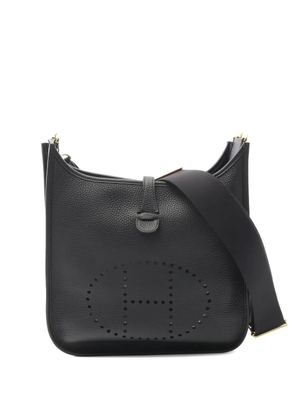 Hermès Pre-Owned 2025 Evelyn 3 Troyes PM leather shoulder bag - Black
