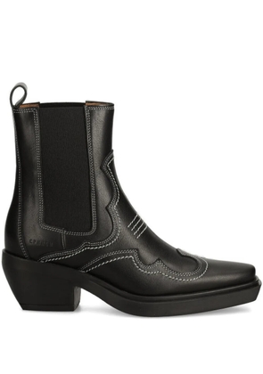 Copenhagen 60mm western-detail boots - Black