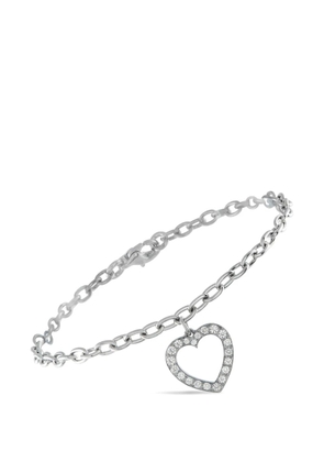 Tiffany & Co. diamond heart-charm bracelet - Silver