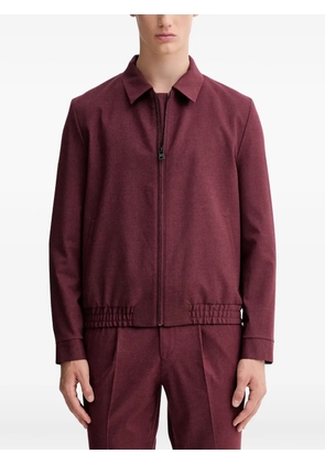 HUGO zip collar jacket - Red