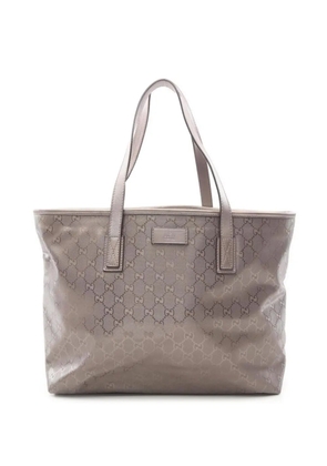 Gucci Pre-Owned 2000s GG Imprimé tote bag - Grey