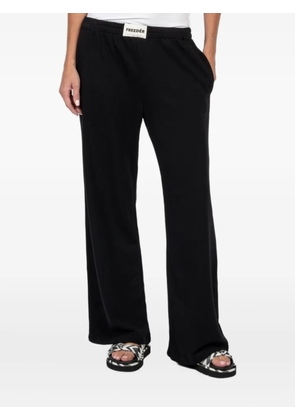 FREEDÉR elastic-waistband track pants - Black