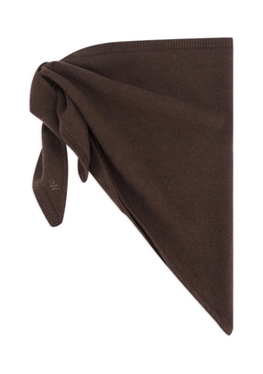 Paloma Wool Prima knot-detail scarf - Brown