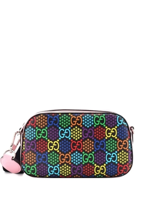 Gucci Pre-Owned Camera Psychedelic Print GG Coated Canvas Small crossbody bag - Multicolour