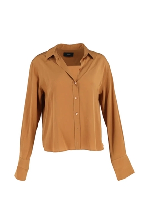 JOSEPH button-up silk shirt - Brown