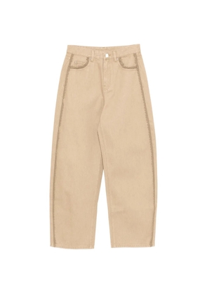 JNBY scalloped-edge jeans - Neutrals