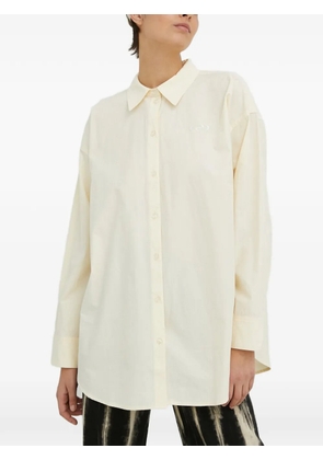 Résumé buttoned long-sleeved shirt - Neutrals