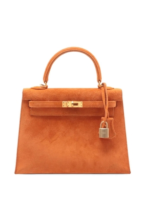 Hermès Pre-Owned 2004 Doblis Kelly II Sellier 25 satchel - Orange