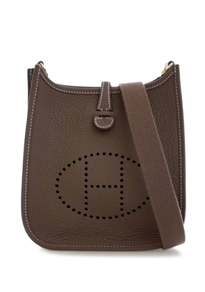 Hermès Pre-Owned 2025 Clemence Evelyne 16 Amazone crossbody bag - Brown