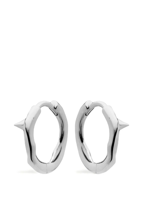Shaun Leane Rose Thorn Mini hoop earrings - Silver