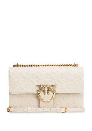PINKO Love One Classic cross body bag - White