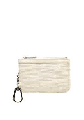 Louis Vuitton Pre-Owned 2011 Epi Pochette Cles coin pouch - White