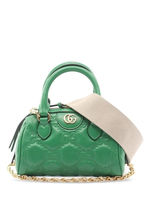 Gucci Pre-Owned 2016-2026 Mini Leather Ophidia satchel - Green