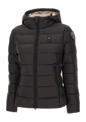 Blauer Charme hooded down jacket - Black