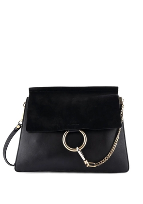 Chloé Pre-Owned Faye Leather Medium shoulder bag - Black