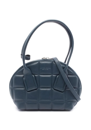 Bottega Veneta Pre-Owned 2010s The Swoop quilted leather handbag - Blue