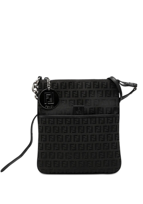 Fendi Pre-Owned 2000-2010 Zucchino Canvas crossbody bag - Black