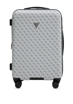GUESS USA Jesco logo-print luggage bag - Grey