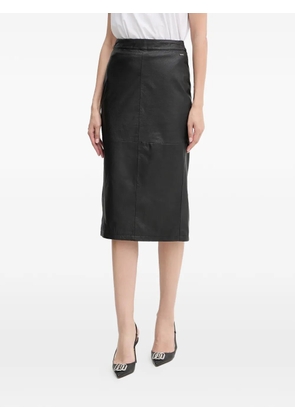 Armani Exchange panelled skirt - Black