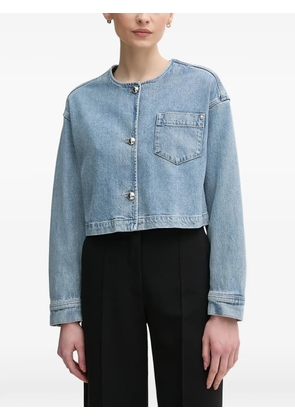 OUI pocket buttoned jacket - Blue