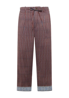 Pierre-Louis Mascia drawstring-waist trousers - Red