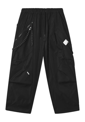 Musium Div. zip detail trousers - Black