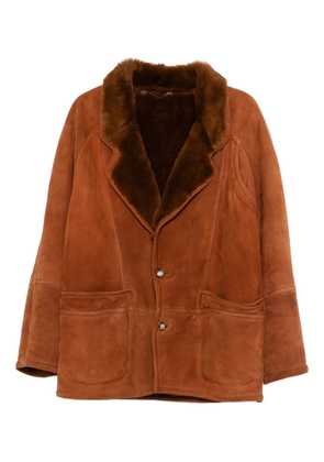 A.N.G.E.L.O. Vintage Cult 1980s leather coat - Brown