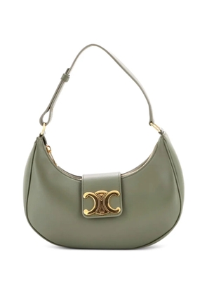 Celine Pre-Owned Ava Triomphe Bag Leather shoulder bag - Green