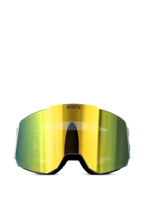 100% Eyewear Snowcraft logo-strap ski glasses - Grey