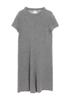 Hermès Pre-Owned 2010s knit short-sleeve dress - Grey