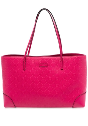Gucci Pre-Owned 2016-2025 Guccissima Bright Hilary Lux tote bag - Pink