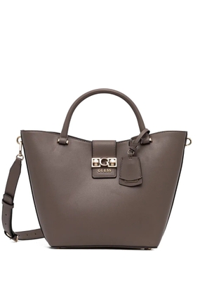 GUESS USA Jane logo-detail tote bag - Grey