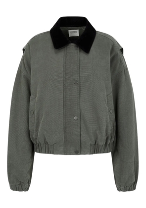 TOMBOY collared cotton jacket - Green